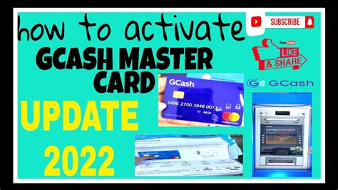 PAANO MAG ACTIVATE NG GCASH MASTERCARD UPDATE 2022 YouTube