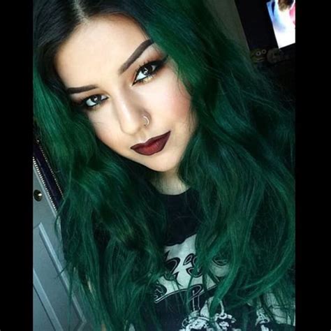 No matter what color your hair is or your desired shade of green is, lightening your strands first will be involved 99 percent of the time, jewel says. 71 Green Hair Dye Ideas That You Will Love - Style Easily