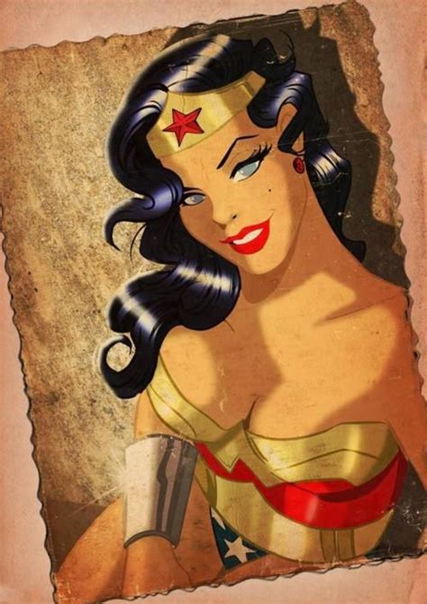 Love This Vintage Looking Wonder Woman Wonder Woman Art Superhero