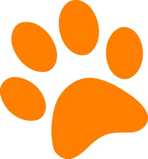 Wolf Paw Print Vector Clipart Best