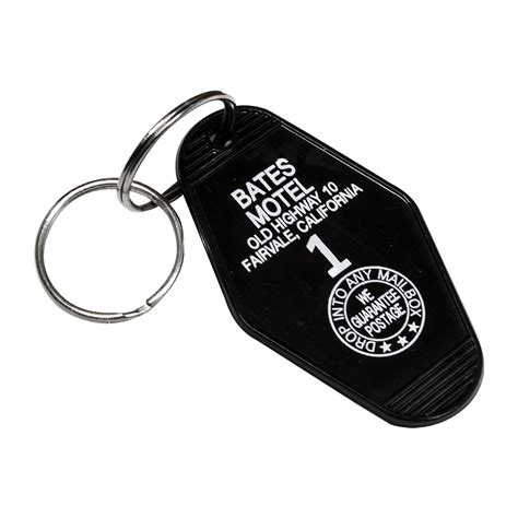 Bates Motel Keychain Key Tag From The Movie Psycho Horror Movie