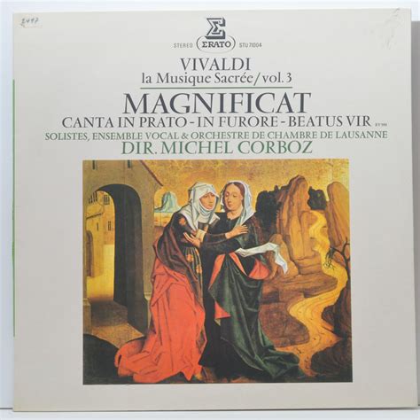 Vivaldi — Magnificat Corboz Lp — 650р