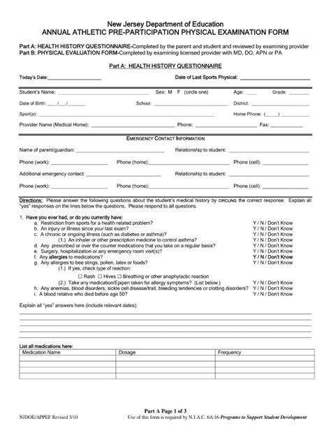 Physical Exam Blank Form Fill Out And Sign Online Dochub