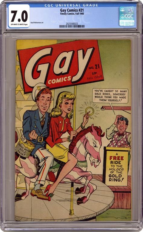 Gay Comics 1944 Timely Comic Books Graded By CGC