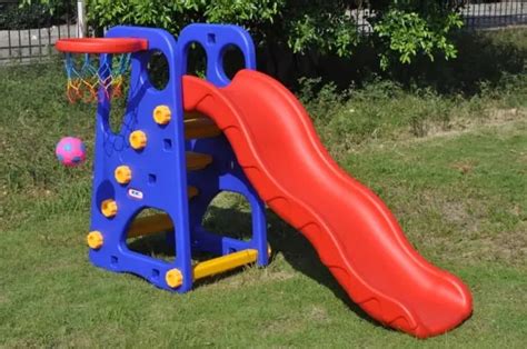 Best Selling Indoor Playground Plastic Slides Outdoor Playground Toy