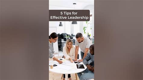 5 tips for effective leadership youtube