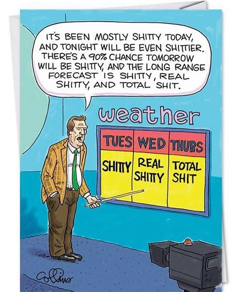 Weather Weatherman Cartoon Funny Happy Birthday Quotes Funny