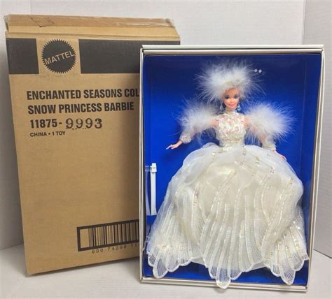 1994 Snow Princess Barbie Enchanted Seasons Collection With Shipping