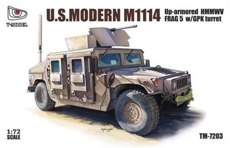 Usmodern M1114 Up Armored Hmmwv Frag 5 Wgpk Turret · T Model