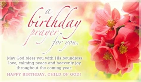 Birthday Prayers Share Beautiful Blessings