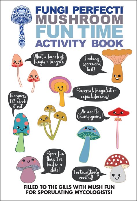 Fungi Perfecti Mushroom Fun Time Activity Book