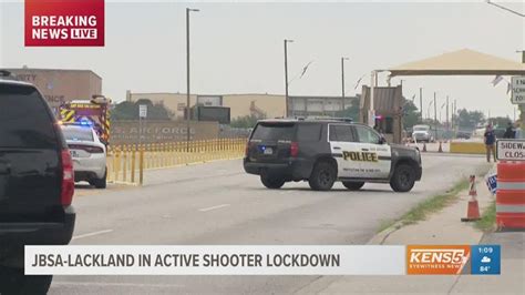 Joint Base San Antonio Lackland Under Active Shooter Lockdown Youtube