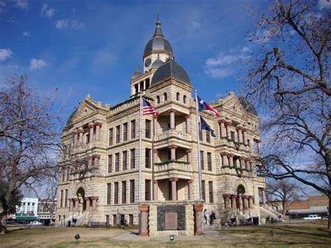 Old Denton County Courthouse Denton Texas Denton County National