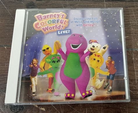 Barneys Colorful World Live Cd 2004 Childrens 1 Disc Audio Cd