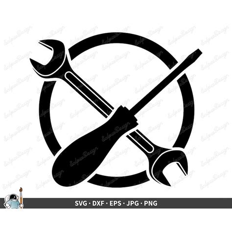 Tools Wrench Screwdriver Svg Handyman Clip Art Cut File Sil Inspire