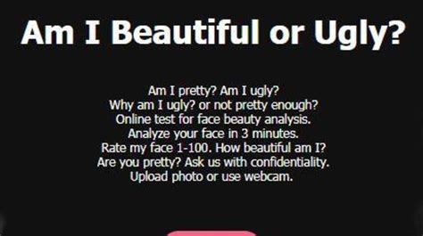 ‘am I Ugly Pretty Scale Website Brutally Rates Womens Appearances