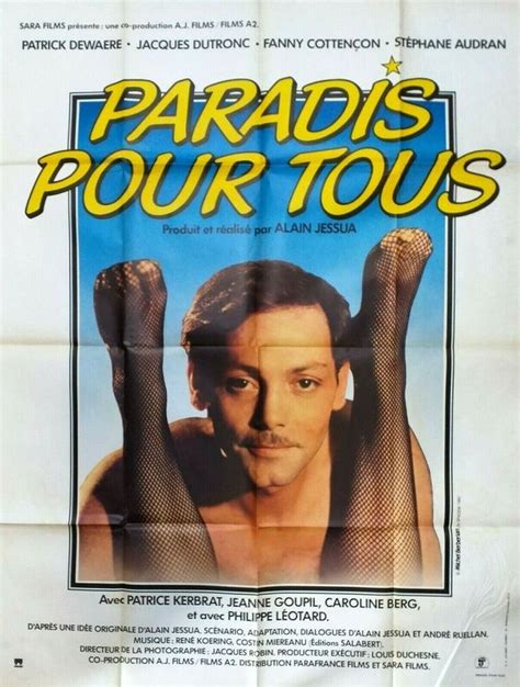 Affiche Cin Ma Paradis Pour Tous Patrick Dewaere Jacques Dutronc