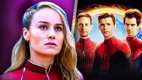 New Captain Marvel 2 Trailer Includes Spider Man No Way Home Easter Egg