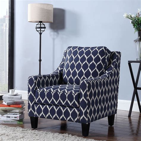 Best Master Furnitures Tori Upholstered Fabric Living Room Arm Chair