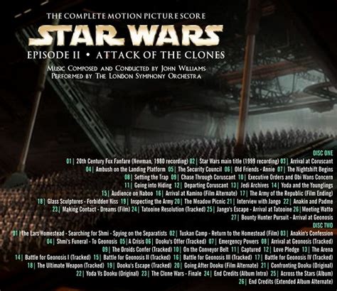 Star Wars Episode Ii The Complete Score
