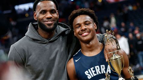 Lebron james is, without a doubt, one of the best basketball players of all time. Lebron "Bronny" James Jr. Gets HBCU Offer in 2020 (With ...