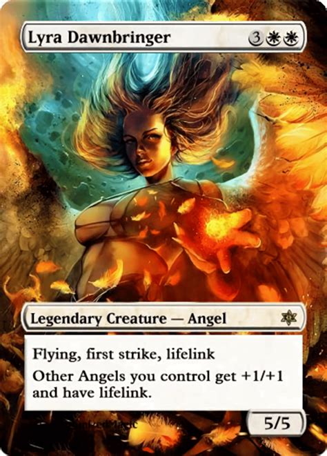 Lyra Dawnbringer Magic The Gathering Proxy Cards