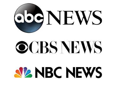Mainstream Media Pic Abc Nbc Cbs Logos