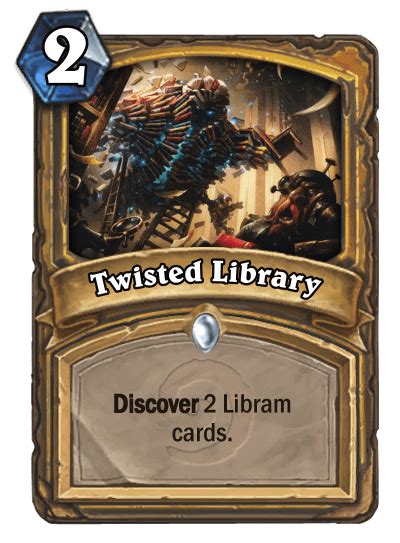 Provided We Get More Libram Cards Rcustomhearthstone