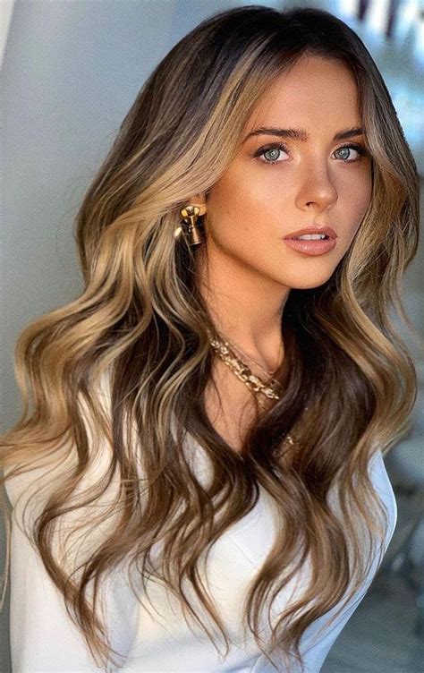 Cute Autumn Hair Colours And Hairstyles Chocolate Brown And Blonde
