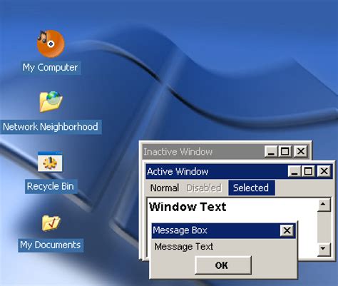 Windows Xp 2000 Blue Computer Themeworld Free Download Borrow