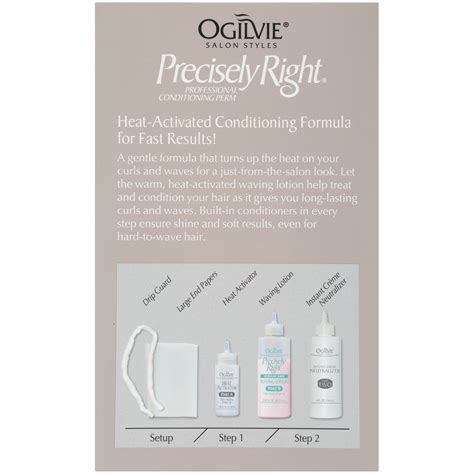 Ogilvie Salon Styles Professional Conditioning Perm For Normal Or Hard