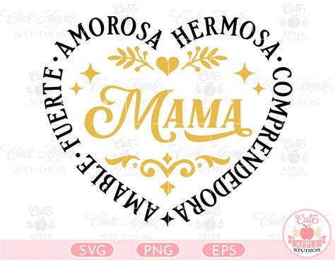Feliz Dia De Las Madres Svg Mothers Day Spanish Svg Mama Etsy