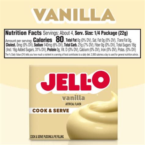 Jell O Cook And Serve Vanilla Pudding And Pie Filling Mix 3 Oz Pick ‘n Save