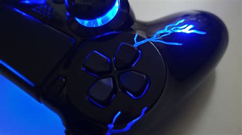 Playstation 4 Ps4 Custom Controller Lightning Led Mod By Tru Modz