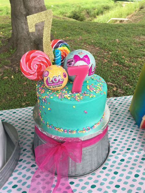 Now what girls are not obsessed with lol dolls loved making this cake x #loldolls #lolcake #birthdaycake. LOL Doll Birthday Cake | Doll birthday cake, Funny ...