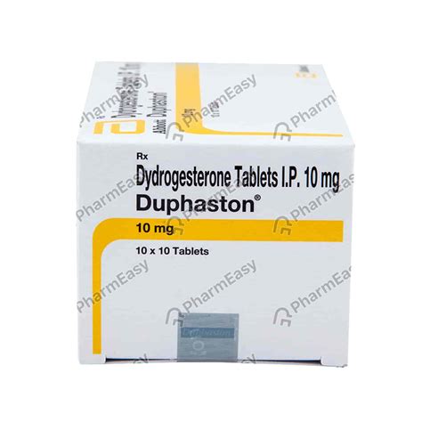 Duphaston is a medicine that contains an active substance called dydrogesterone. Duphaston 10mg Strip Of 10 Tablets - Uses, Side Effects ...
