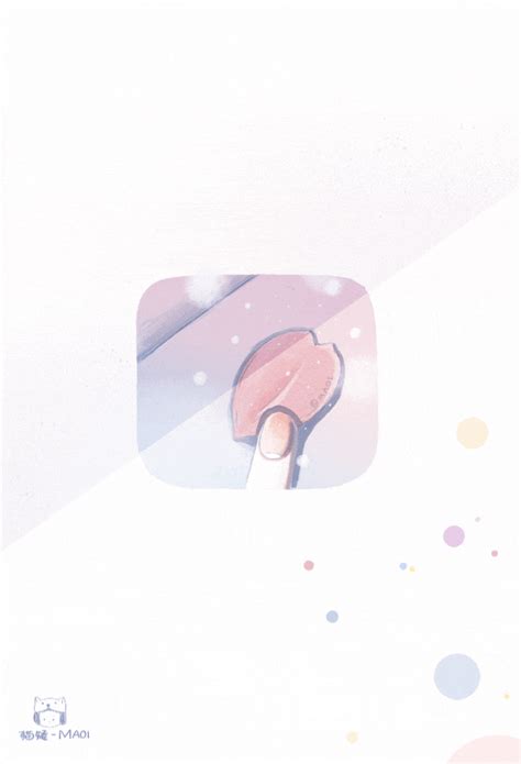 Cảm giác bồi hồi khi chạm vào cánh hoa GIF zcool Cute Desktop Wallpaper Ocean Wallpaper