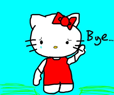 Hello Kitty Says Goodbye Drawception