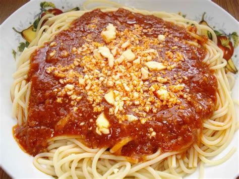 Filipino Food And Recipes Filipino Spaghetti Recipe