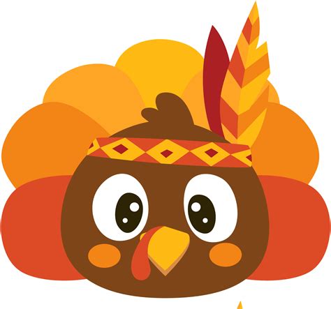 Turkey Time Stickers Messages Sticker 8 Thanksgiving Clipart Full
