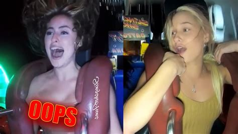 Slingshot Ride Girl Fail Compilation Funny And Shocking Moments 21