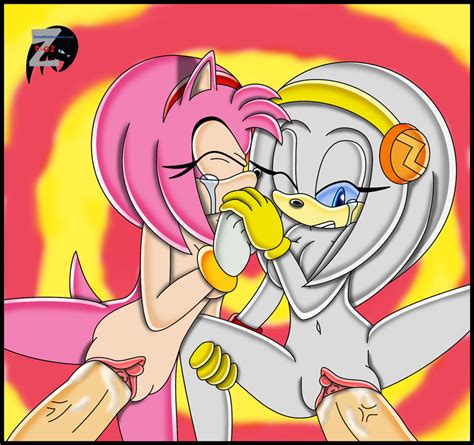 Rule 34 2girls Amy Rose Anthro Breasts Color Crying Echidna Female Fur Furry Hedgehog Human
