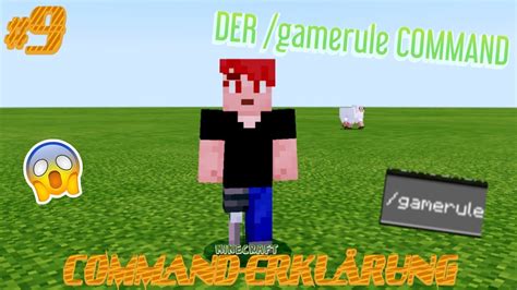 Ich ErklÄre Euch Den Gamerule Command😁😅 Minecraft Command ErklÄrung