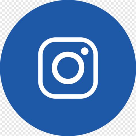 Insta Icon Circle Ltblue Facebook Instagram Logo Transparent