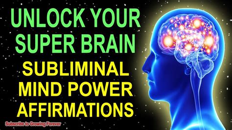 Program Your Mind Power For Extreme Intelligence Subliminal Genius