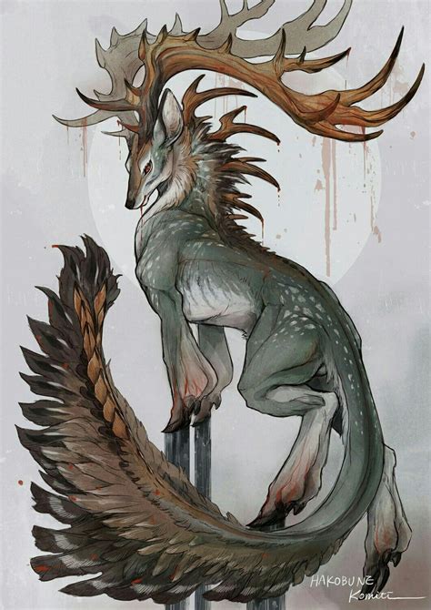 Cute Fantasy Creatures Mythical Creatures Art Mythological Creatures Forest Creatures