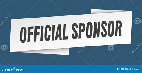 Sponsor Banner Template Layout For 2 X 6 Banner With Sponsor Logos