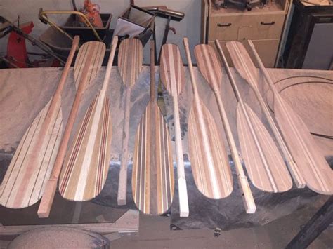 Custom Handcrafted Wood Kayak Paddles By Winnebago Paddles Etsy