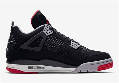 Nike Gives An Official Look At The Air Jordan 4 Bred The Source