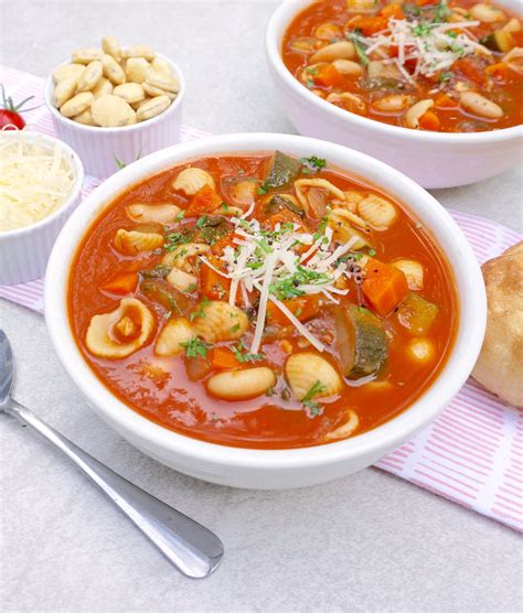 Mediterranean Vegetable Soup Is A Healthy Vegan Meal That Is Perfect